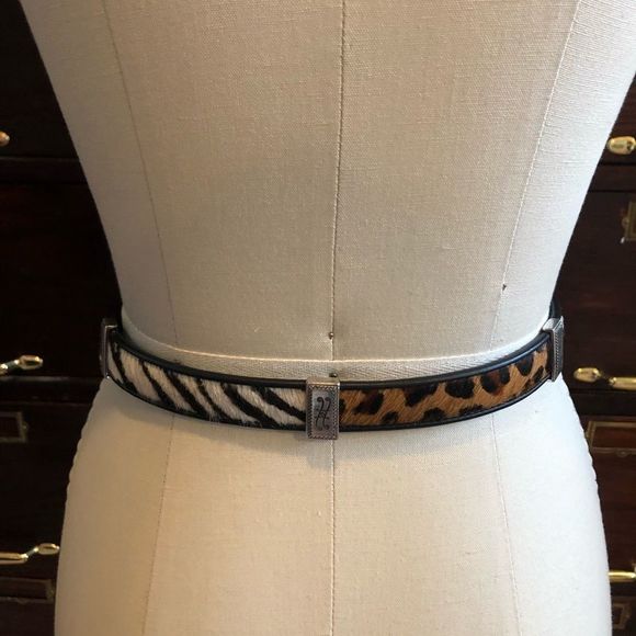 Brighton Animal Design Pony Hair Belt S/28 - Picture 4 of 9